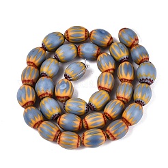 Perline a barilotto in vetro millefiori fatte a mano&nbsp;LS-LA-N002-06C