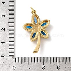 Стойки обшивки латунь микро проложить Циркон подвеску&nbsp;KK-U022-13B-G