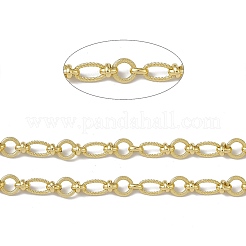 Catene a maglie ovali e ad anello e kont in ottone&nbsp;CHC-P010-22G