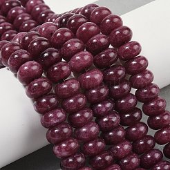 Tinti bianco naturale perle di giada fili&nbsp;X-G-G107-A19-01