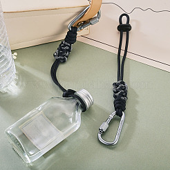 Décorations de pendentifs en corde de polyester&nbsp;HJEW-TADJ0022-02A