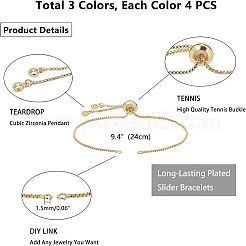 Creazione di bracciali a scorrimento in ottone&nbsp;MAK-NB0001-06