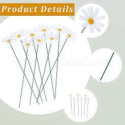 2 pezzo di tela artificiale di girasole decorativo da giardino&nbsp;DIY-CN0003-96