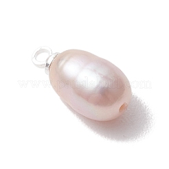 Натуральные культивированные пресноводные жемчужные рисовые подвески&nbsp;PALLOY-JF05078-02
