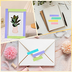 6 рулон двухцветной малярной ленты&nbsp;AJEW-CP0009-38