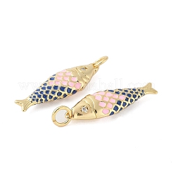 Латунь эмаль подвески&nbsp;KK-B148-14G-08