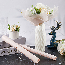 Carta da regalo artigianale per bouquet in cotone al latte&nbsp;DIY-WH20007-28B