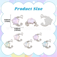 Подвески из сплава 15шт 5 цветов&nbsp;FIND-YW0017-89