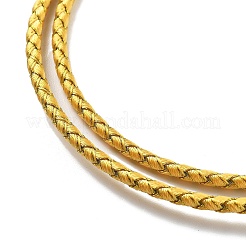 Изготовление плетеных ожерелий из полиэфирного шнура&nbsp;MAK-L043-03G-31