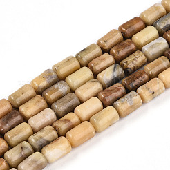 Природные желтые опал бусины пряди&nbsp;G-N346-01B-08