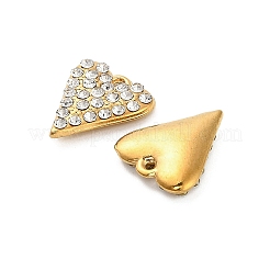 Подвеска из нержавеющей стали 304 с кристаллами и стразами&nbsp;STAS-U047-21G