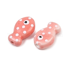 Abalorios de porcelana hechas a mano&nbsp;X-PORC-B009-03B