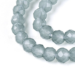 Nachahmung Jade Glasperlen &nbsp;GLAA-T028-3mm-11K
