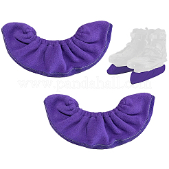 Флисовые бесшумные нескользящие бахилы&nbsp;AJEW-WH20022-85A-08