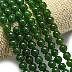 Natürliche Malaysia Jade Perlen Stränge&nbsp;G-L645-C01-12mm-05