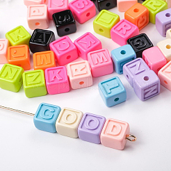 50 шт. Непрозрачные акриловые бусины&nbsp;FIND-SP0004-84