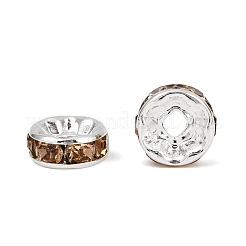 Латунь марки А горный хрусталь Spacer бисер&nbsp;RB-A014-Z8mm-14S