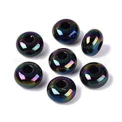 Perles européennes opaques en acrylique sur le thème d'Halloween&nbsp;OACR-E033-19M2