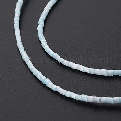 Perlenstränge im Glasseide-Fleckenstil&nbsp;GLAA-N047-001A-01