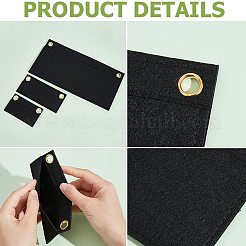 3 шт. 3 вставки для органайзера для сумок из шерстяного фетра&nbsp;FIND-CN0001-56