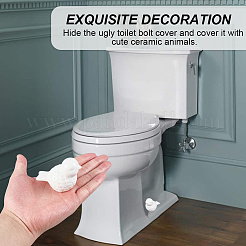 Керамический орнамент в виде птицы&nbsp;DJEW-WH20816-005H