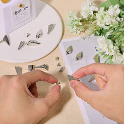 50 шт. заклепки из сплава с острым конусом&nbsp;FIND-CA0009-74