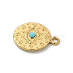 Подвески из нержавеющей стали 304 со стразами из смолы&nbsp;STAS-I322-44G