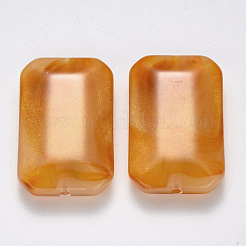 Perles acryliques imitation pierre précieuse&nbsp;X-OACR-R075-01D