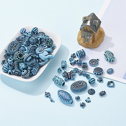 Perle acriliche assortite di stile antico&nbsp;MACR-YW0001-32