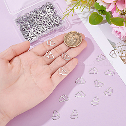 120 шт. Кольца-связки из нержавеющей стали 304 ко Дню святого Валентина&nbsp;STAS-ME0002-23