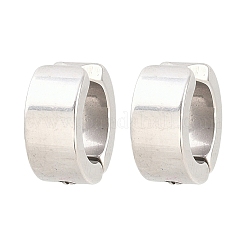 201 orecchini a polsino in acciaio inossidabile&nbsp;EJEW-T056-01P-01