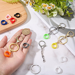 Kits de fabrication de porte-clés de rangement pour rouge à lèvres à faire soi-même&nbsp;DIY-CP0013-82