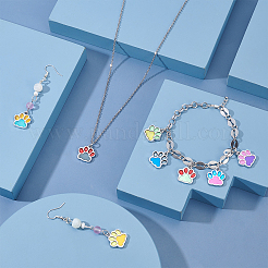 Цинк подвески эмали сплава&nbsp;ENAM-PH0001-47-RS