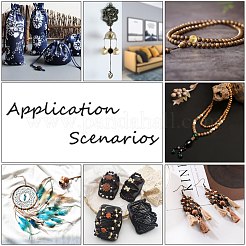 100 шт. 10 цвета&nbsp;WOOD-FH0001-71