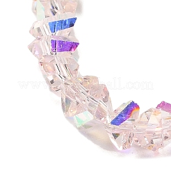 Chapelets de perles en verre transparente  &nbsp;X-EGLA-P061-04A-AB06