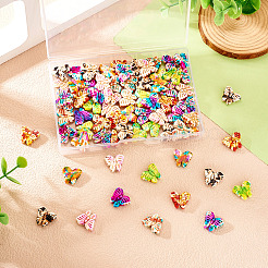 80 шт. 8-цветные синтетические бирюзовые бусины G-TA0002-38