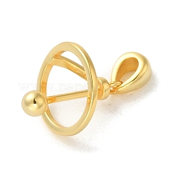 925 серебряная скоба в виде медальона в виде планеты&nbsp;LS-STER-NH0001-55B-G