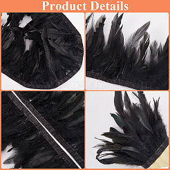 Adorno de plumas de moda&nbsp;DIY-GF0009-46C
