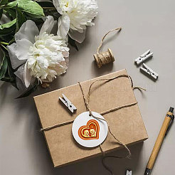 Сургучная печать конверт подарочная печать&nbsp;AJEW-WH0192-073