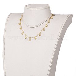 Set di gioielli smaltati in lega di charms margherita&nbsp;SJEW-JS01155