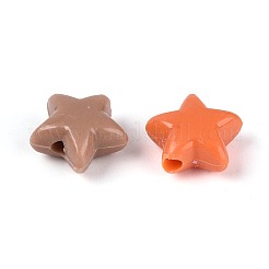 Непрозрачные акриловые бусины&nbsp;SACR-T017-68M