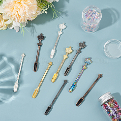 9 шт. 9 стиля сплава микро ложка для лекарств&nbsp;TOOL-WR0001-08