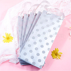 Papier-Wellenpunkt-Glitzerpulver-Tragetaschen zur Aufbewahrung&nbsp;ABAG-TAC0035-15B