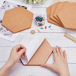 15 шт. самоклеящиеся пробковые изоляционные листы&nbsp;AJEW-AR0004-84B