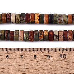 Natürliche Picasso Jaspis/polychrome Jaspis Perlen Stränge&nbsp;G-N367-03A-08