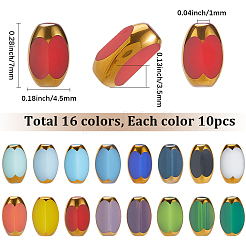 Perle di vetro opache 160 pz 16 colori&nbsp;GLAA-SC0003-49