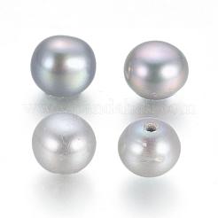 Perle coltivate d'acqua dolce perla naturale&nbsp;PEAR-P056-063