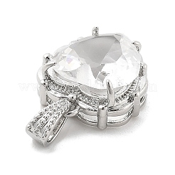 Латунь стекло амулеты&nbsp;KK-L228-02P-02