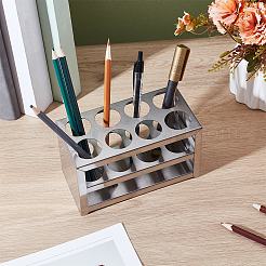 Стойка для пробирок из нержавеющей стали&nbsp;AJEW-WH0248-726A