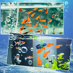 36 Stück 3 Arten Fischharz-Ornamente&nbsp;RESI-CN0001-03